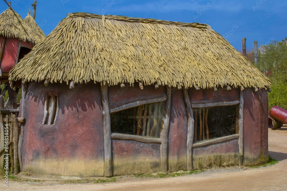 The Flintstones' cabin. Summer. Germany. The Flintstones' cabin. Summer. Germany.