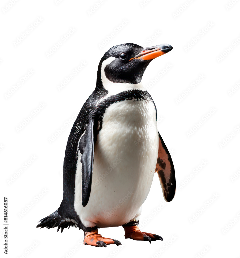Fototapeta premium penguin isolated
