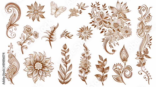 Old lace seamless pattern ornamental flowers vector image