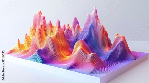 LogLog Plot 3D graph with logarithmic scales on both axes