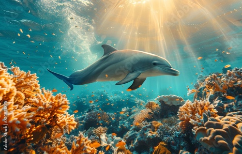 Coral Reef Dolphin Adventure © กิตติพัฒน์ สมนาศักดิ