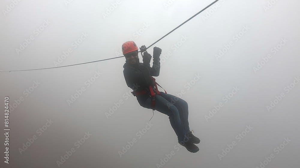 Exciting zip line adventure in the enchanting misty woods for thrilling experiences Exciting zip line adventure in the enchanting misty woods for thrilling experiences