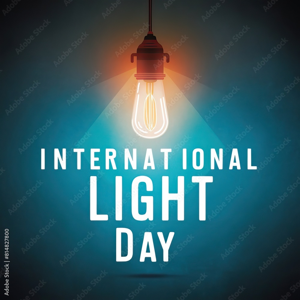 International day of light, national lighthouse day, social media post ...