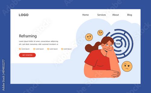 Overcoming fears web or landing. Characters confronting fears