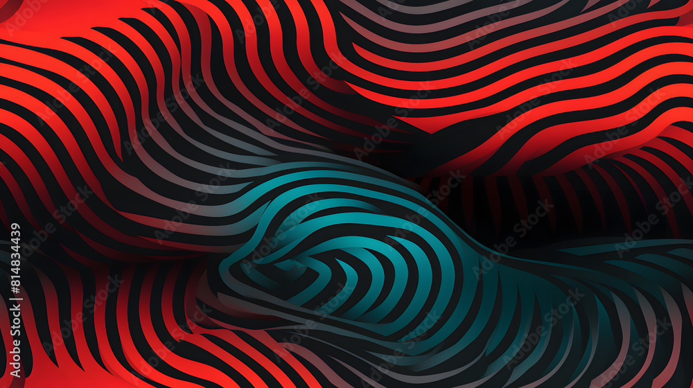 op art piece that subtly includes a cryptid in its design poster background op art piece that subtly includes a cryptid in its design poster background