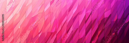 abstract geometric pattern with pink gradient on a isolated background © YOGI C