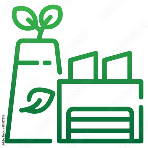 Eco Factory Icon