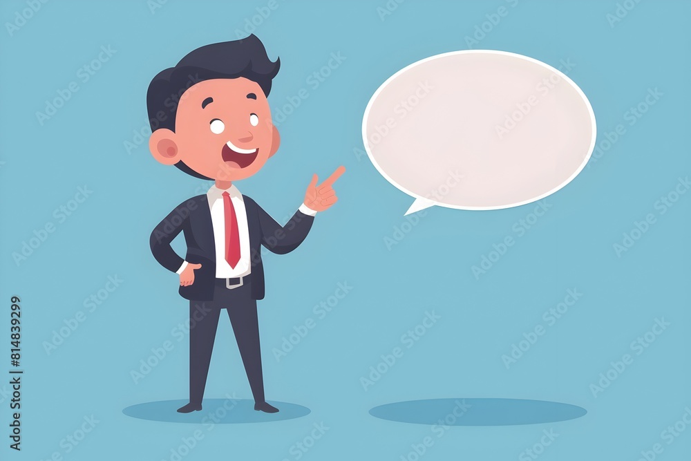 Confident Business Professional Gesturing with Optimistic Enthusiasm Confident Business Professional Gesturing with Optimistic Enthusiasm