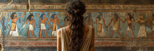 female anthropologist conducting research on the role of women in ancient civilizations
