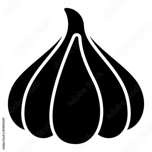 garlic icon illustration