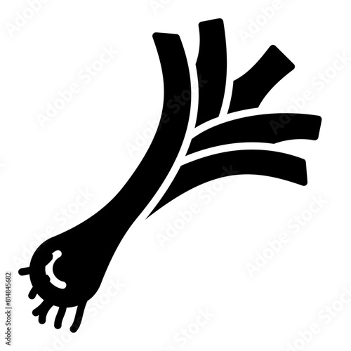leek icon illustration