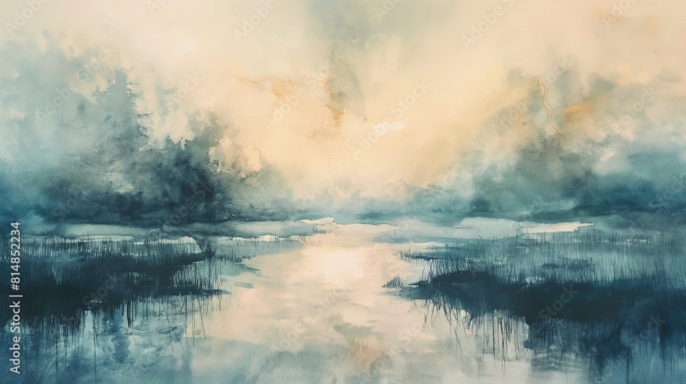 landscape painting in watercolor landscape painting in watercolor