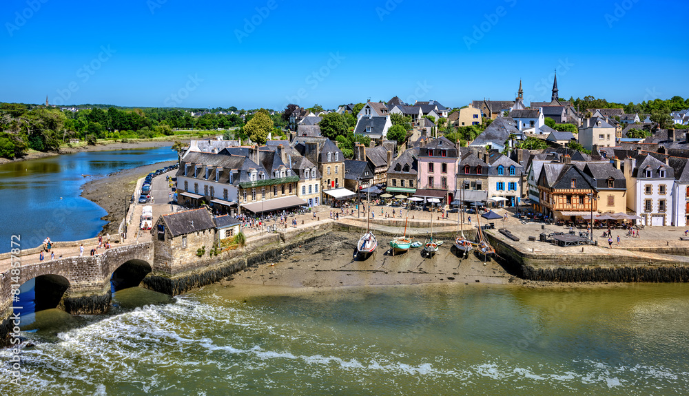 Auray town in Morbihan, Brittany, France