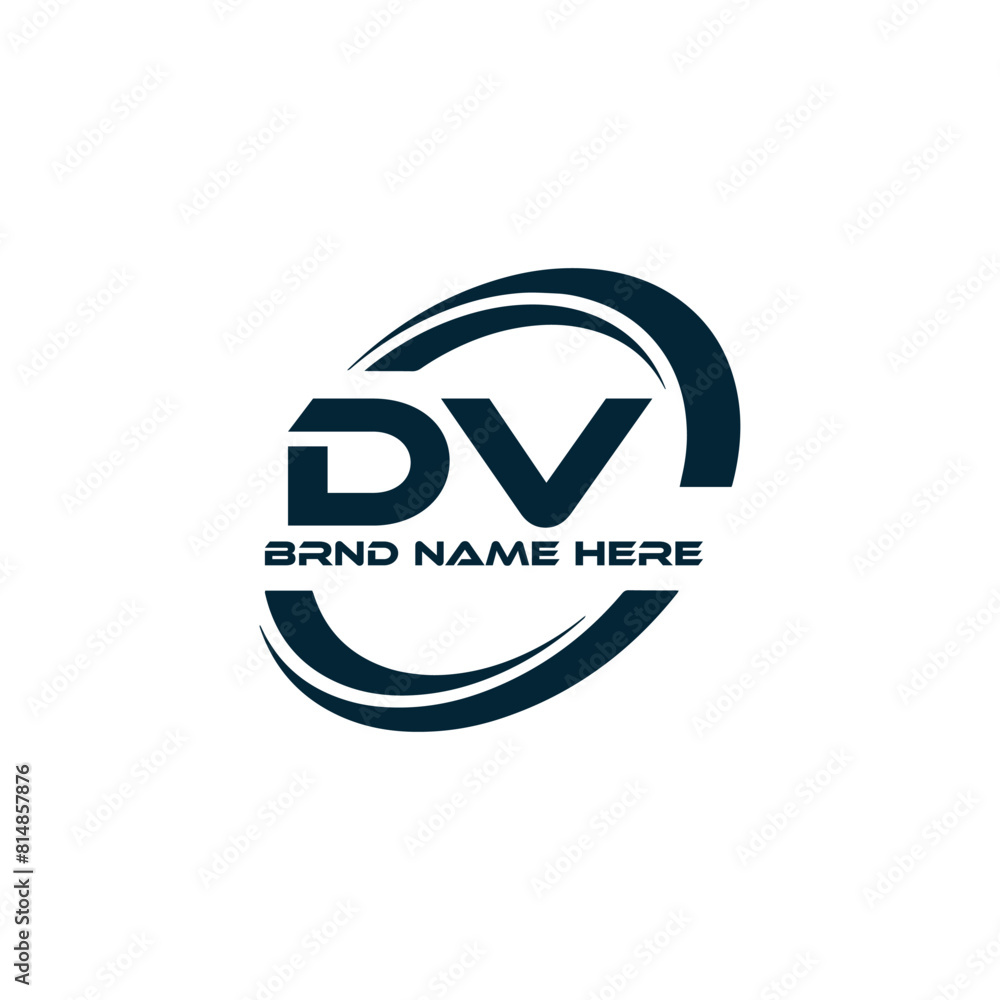 DV logo. D V design. White DV letter. DV, D V letter logo design ...