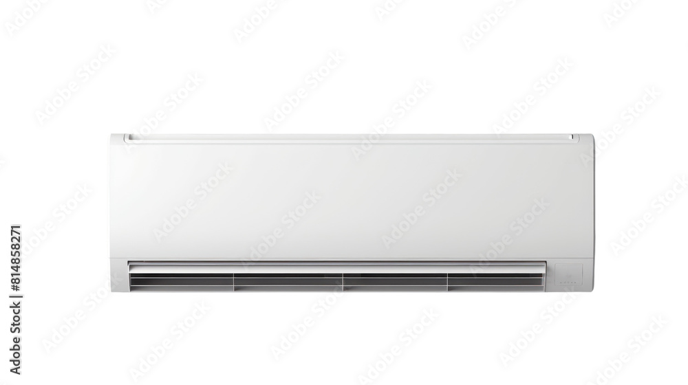 Modern air conditioner isolated on transparent and white background.PNG image. Modern air conditioner isolated on transparent and white background.PNG image.