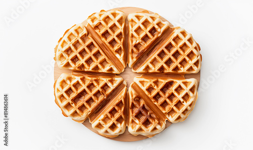 cookies on a white background