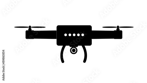 Drone icon design. animated video.