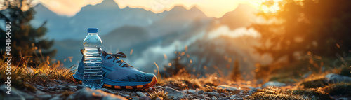 The perfect running shoe for your next adventure. Lightweight and comfortable, with just the right amount of support. Take your running to the next level. photo