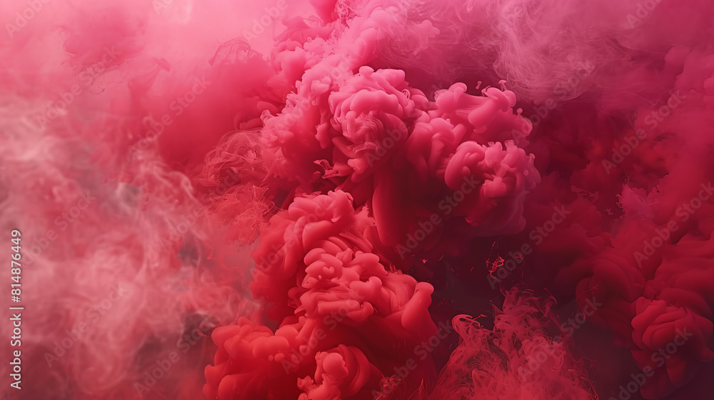 Fototapeta premium A pink and purple smokey background with a pink and purple cloud in the middle