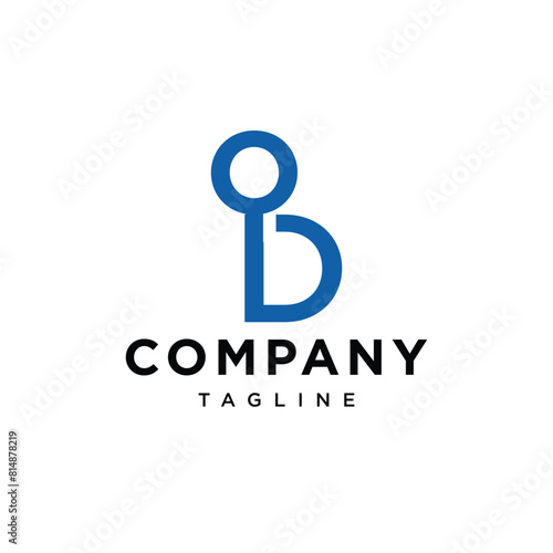Letter D magnifying glass logo vector template Free Download Letter D magnifying glass logo vector template - GFXLoad