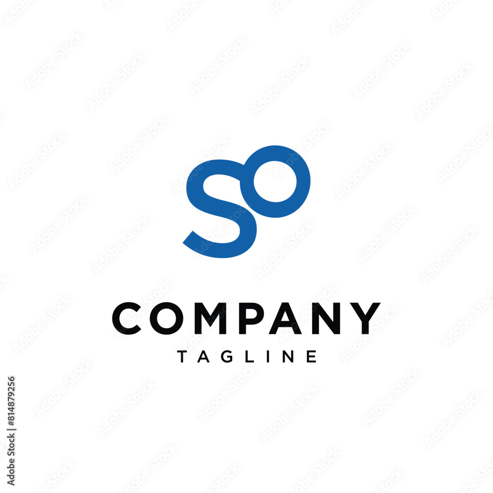 Letter S magnifying glass logo vector template Letter S magnifying glass logo vector template