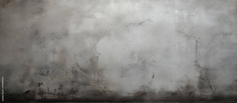 Fototapeta premium An aged concrete backdrop with a faded grey hue providing a suitable copy space for images