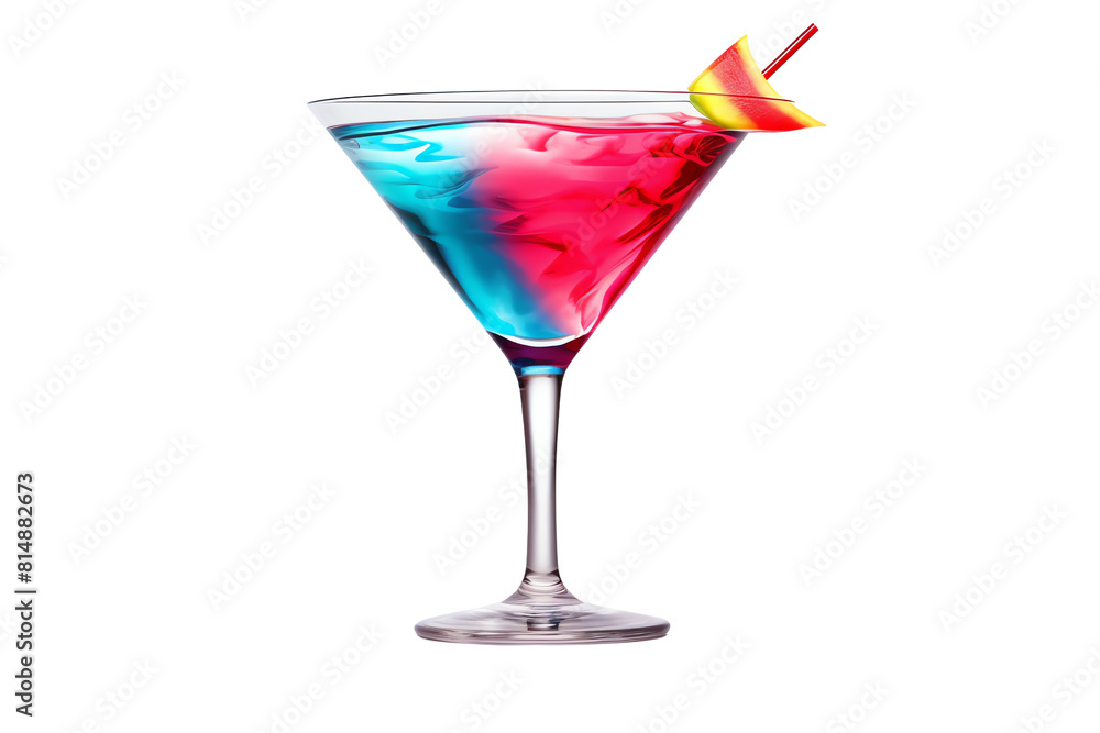 refreshing and delicious blue curacao cocktail with a twist of lemon refreshing and delicious blue curacao cocktail with a twist of lemon
