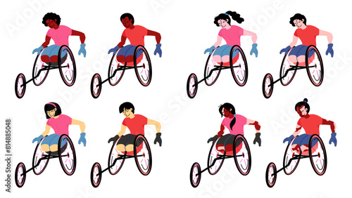 Les athlètes Paralympiques du monde entier pour les jeux olympiques