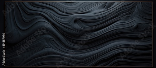 A black textured board with an abstract design providing space for adding images or text perfect for a background banner. Copyspace image