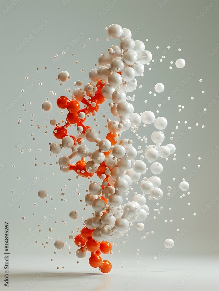 Infographic Comparing Saturated and Unsaturated Fatty Acid Molecular