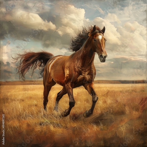 Horse Galloping