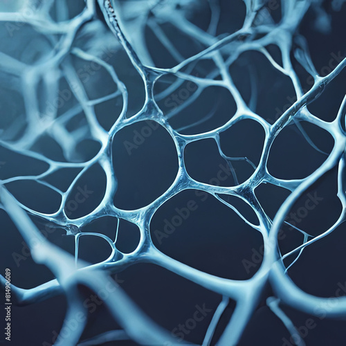 abstract background neural networks blue web © DELVIT