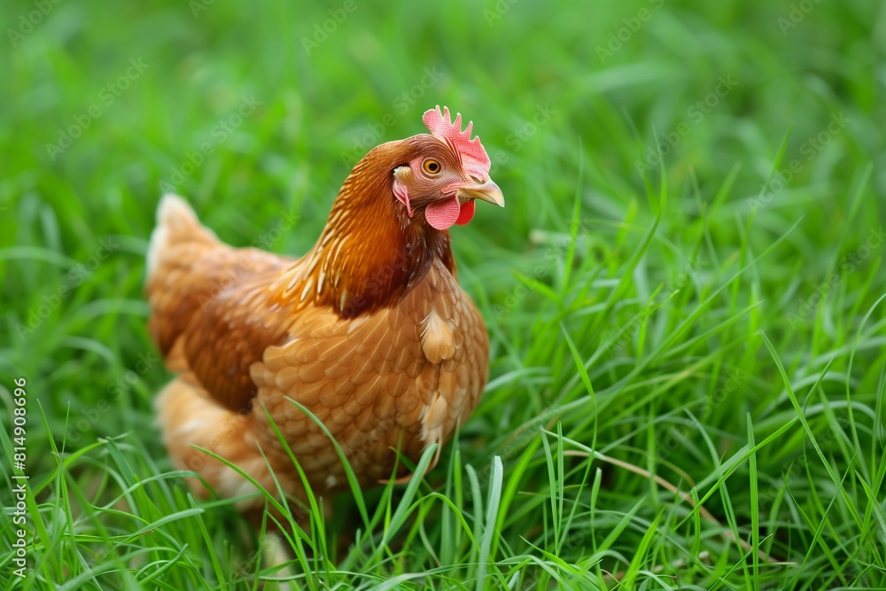 Fototapeta premium large beautiful chicken