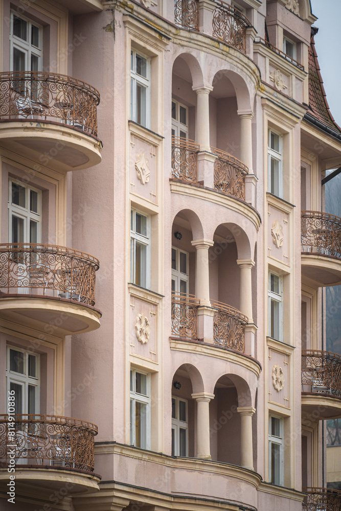 Obraz premium Die Fassade eines Gebäudes
