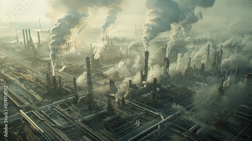 Environmental Cost of Energy, Oil Refinery Landscape