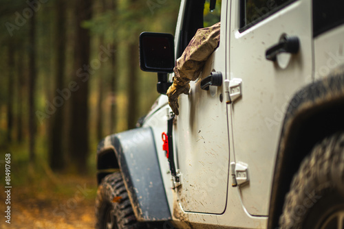 Φωτογραφία Sport Utility Vehicle Off-Roading Adventure Theme.