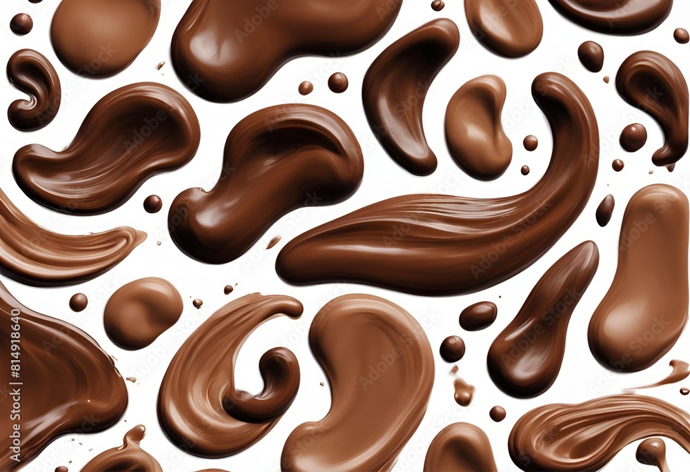 chocolate seamless background isolated on white chocolate seamless background isolated on white