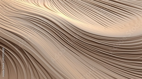 Close-up of rippling sand underwater creating abstract wave patterns