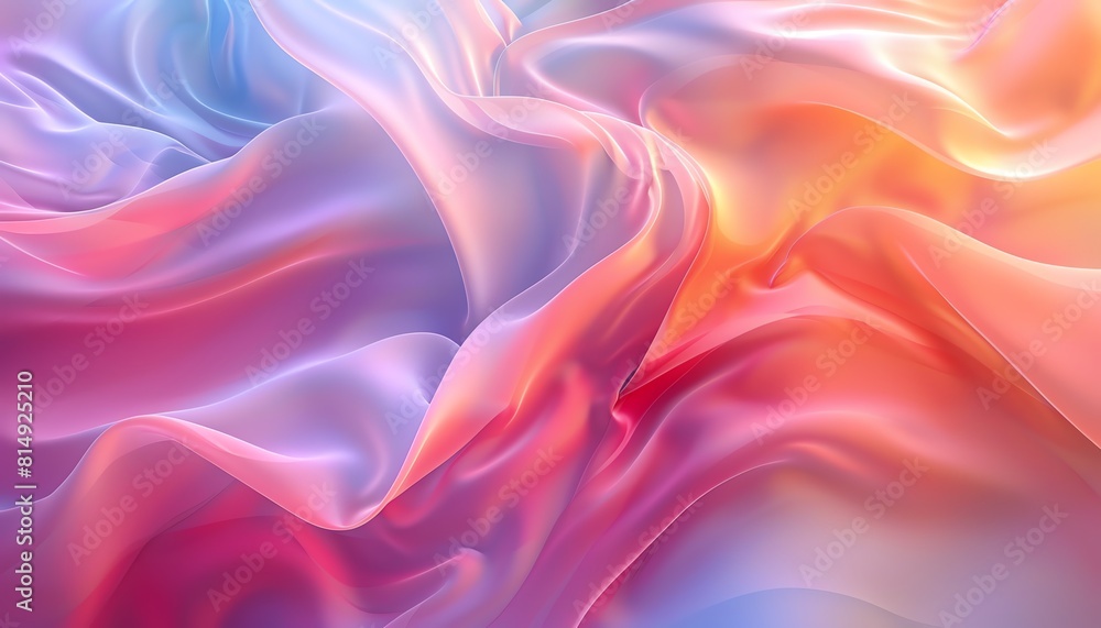 Fototapeta premium Smooth abstract color gradient background, versatile for use in graphic design or creative projects