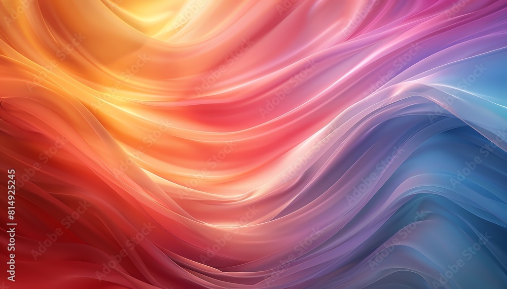 Obraz premium Smooth abstract color gradient background, versatile for use in graphic design or creative projects