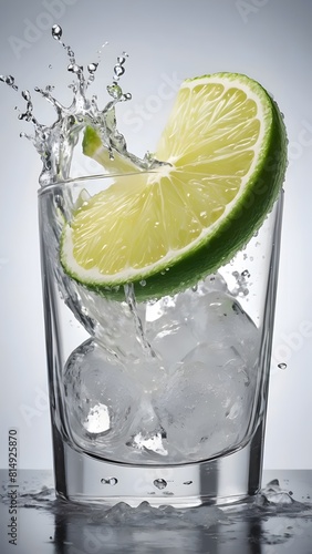 lime and water