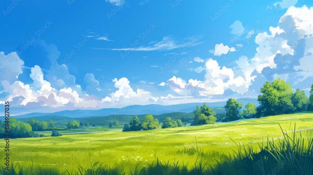 Fototapeta premium Enchanting landscapes of fantasy and imagination