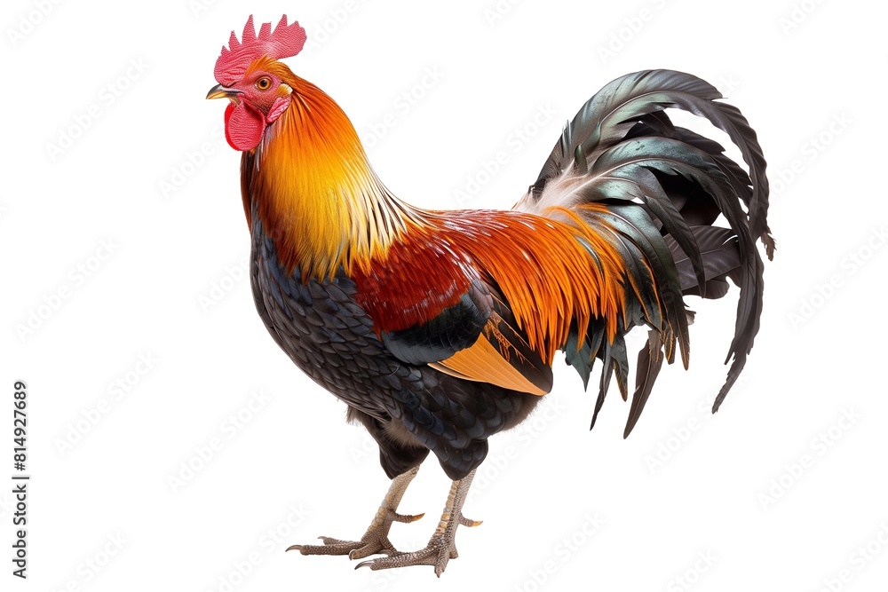 Fototapeta premium big beautiful rooster