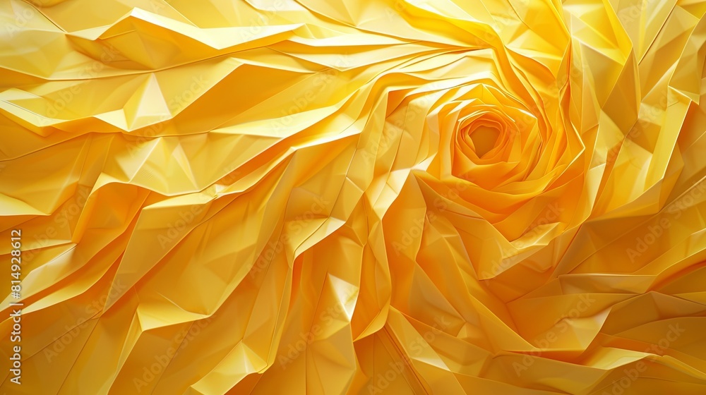 yellow crumpled fabric background yellow crumpled fabric background