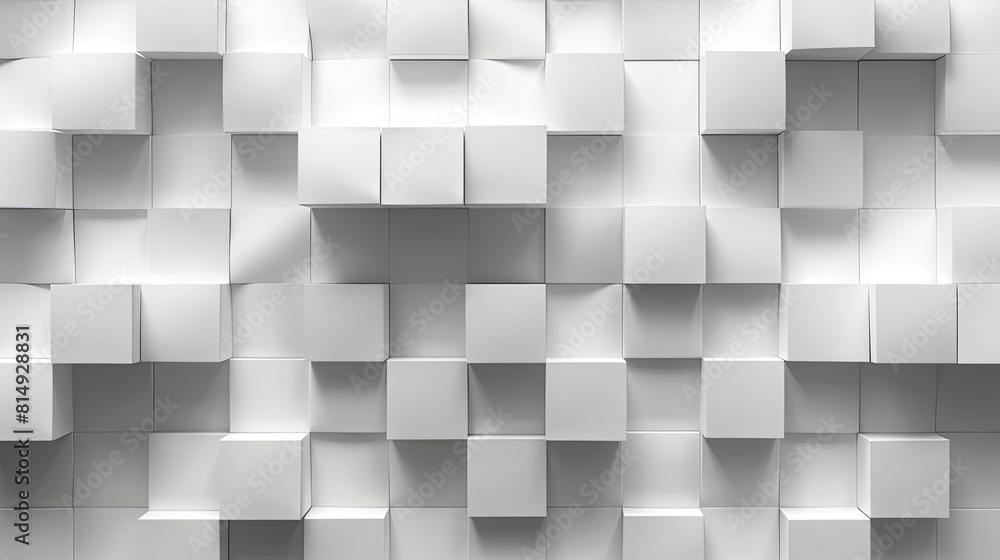 White abstract 3d background White abstract 3d background