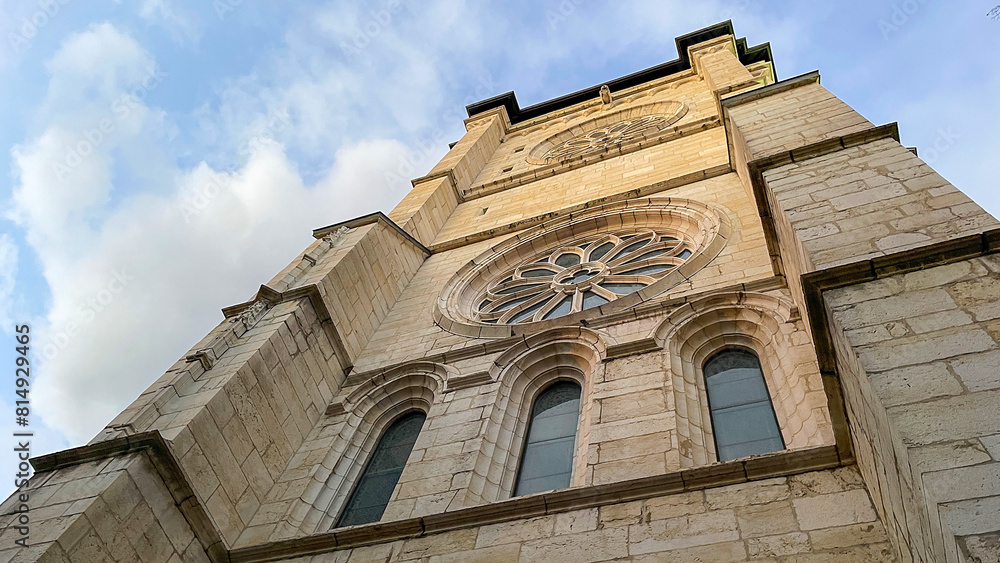 Tower of St. Peter's Cathedral, Geneva, Switzerland Tower of St. Peter's Cathedral, Geneva, Switzerland