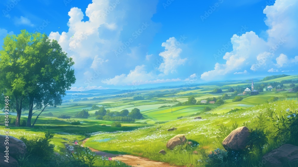 Tranquil vistas perfect for artistic expression Tranquil vistas perfect for artistic expression