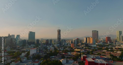 Ciudad de México video de dron 4k