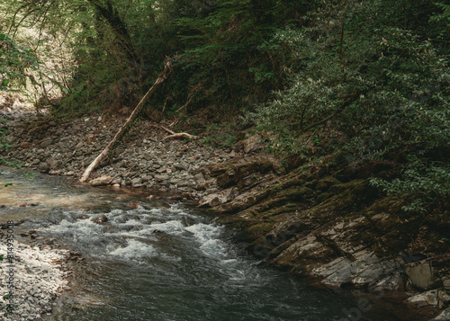 Canyon in the mountainous southern part of Russia