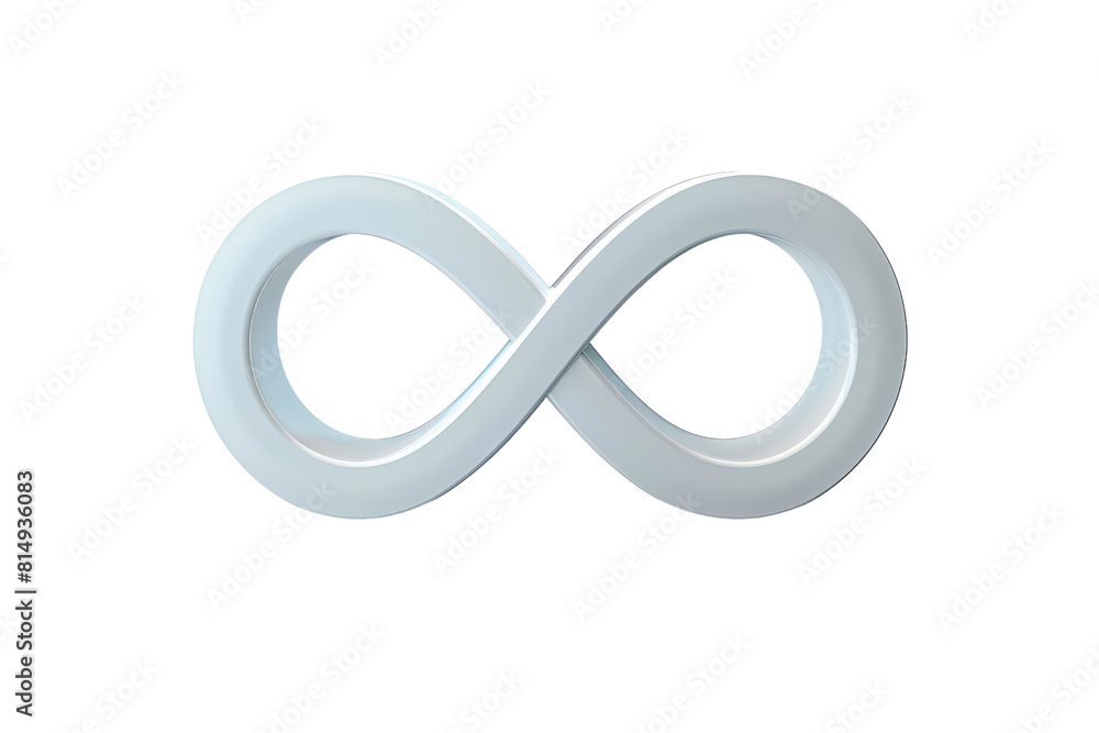 The image is a symbol of infinity The image is a symbol of infinity